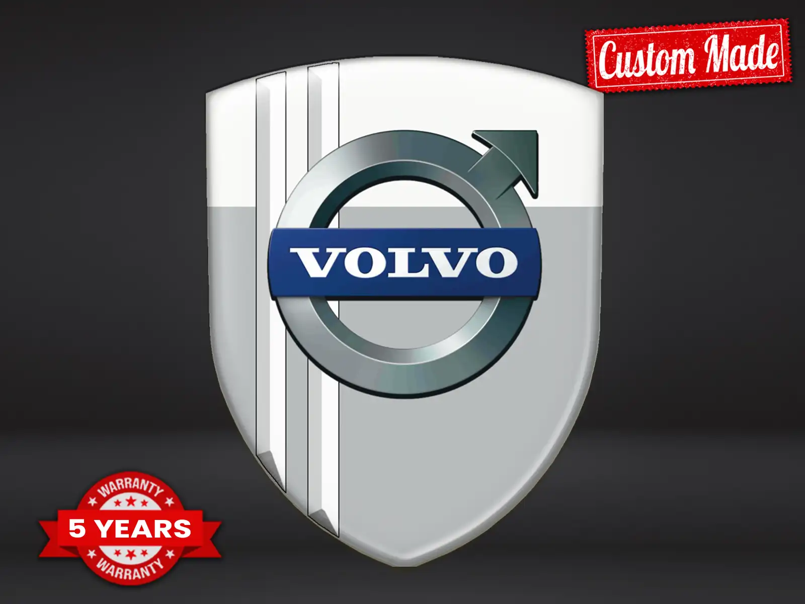 Volvo Silicone Car Stickers Design Max Stylish Durable Pro